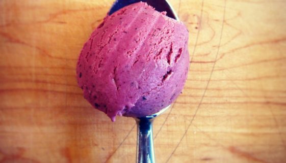 Blueberry Lemon Ice Cream