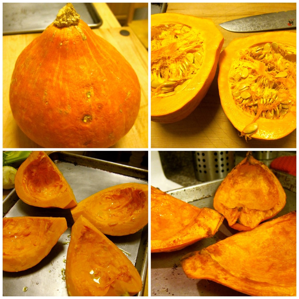 Prep and roast the squash.